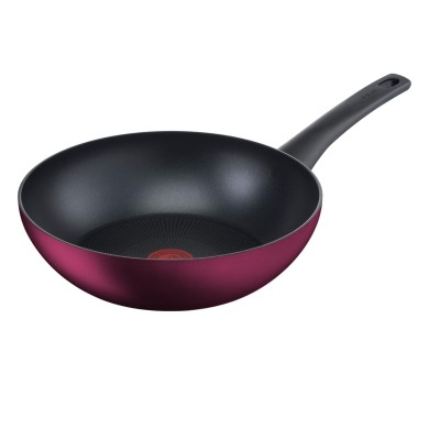 Wok 28cm IH Plum Red Tefal Wok 28cm IH Plum Red Tefal