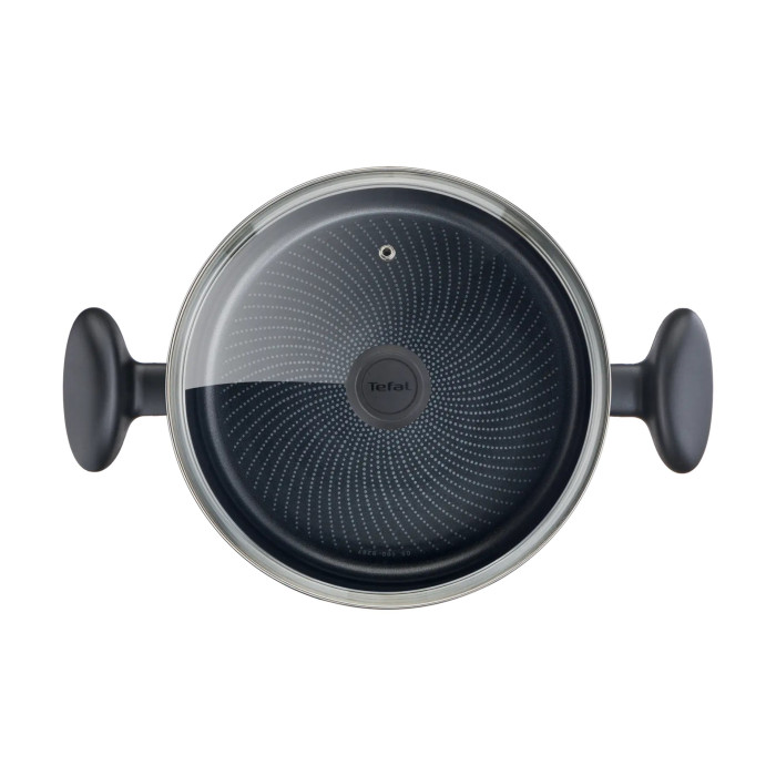 Faitout gris avec couvercle 24cm Start & Cook