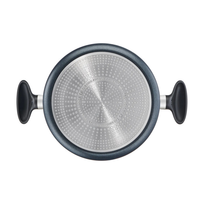 Faitout gris avec couvercle 24cm Start & Cook